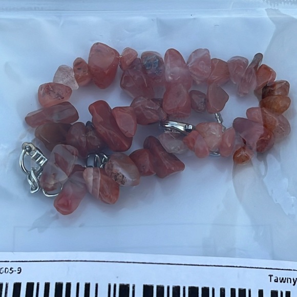 NEW Womens Tawny Crystal Natural Stone Bracelet - Picture 3 of 3